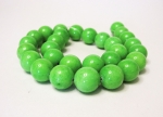 14 mm Jade Mashan Apfelgrün-Grün(3) Edelstein Strang